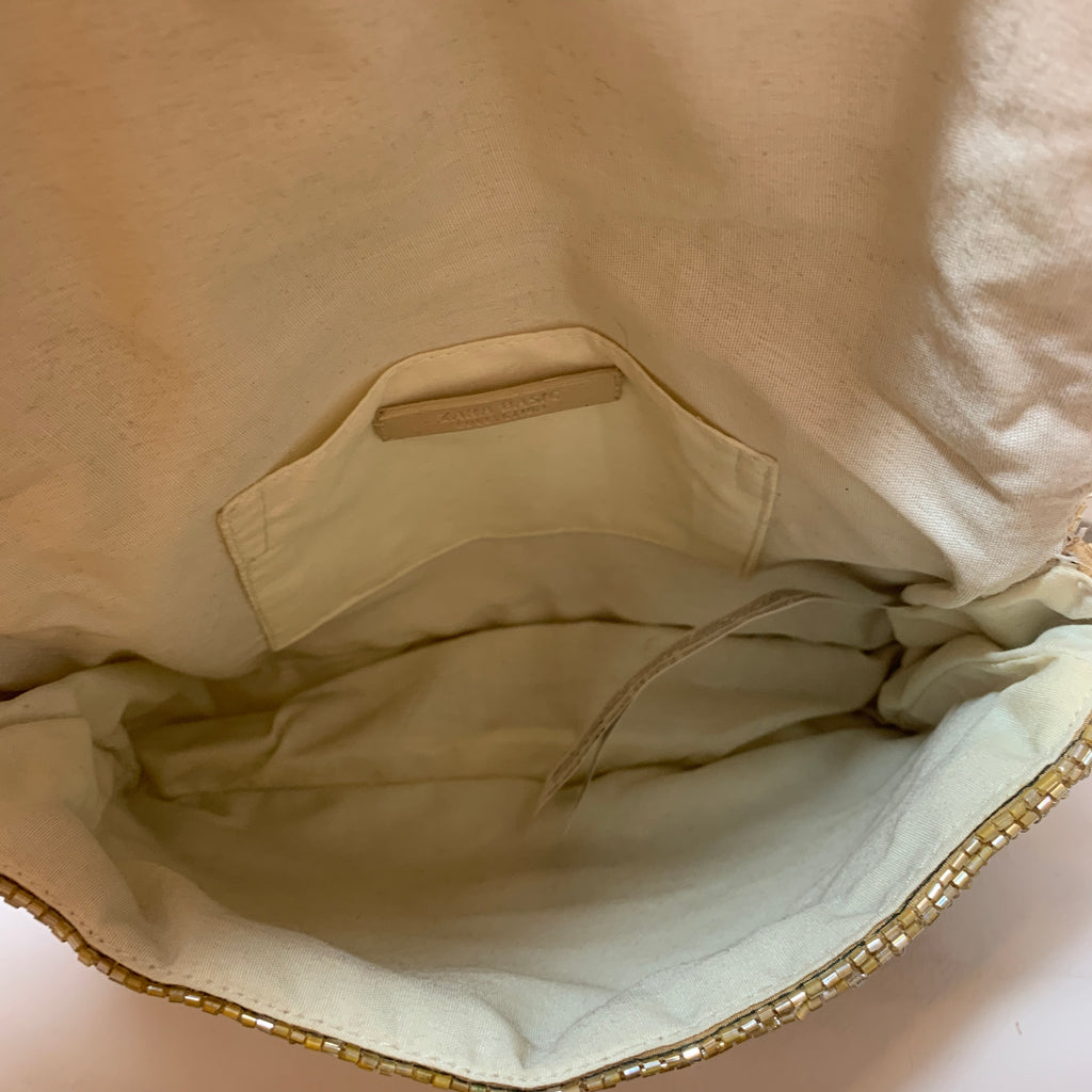 ZARA Beaded Shoulder Bag | Brand New |