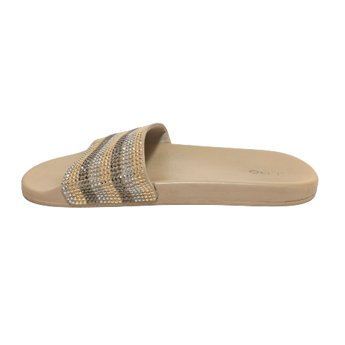 ALDO Rhinestone Slides | Pre Loved |