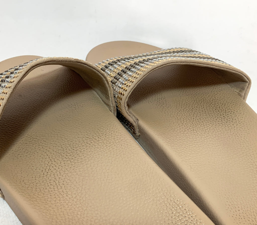 ALDO Rhinestone Slides | Pre Loved |