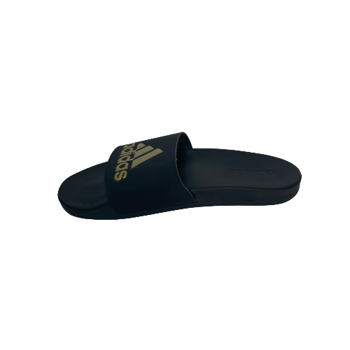 Adidas Black & Gold Adilette Slides | Brand New |