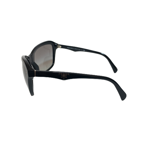 Prada SPR 24N Black Oversized Sunglasses | Like New |