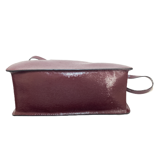 Kate Spade Maroon Leather Satchel | Pre Loved |
