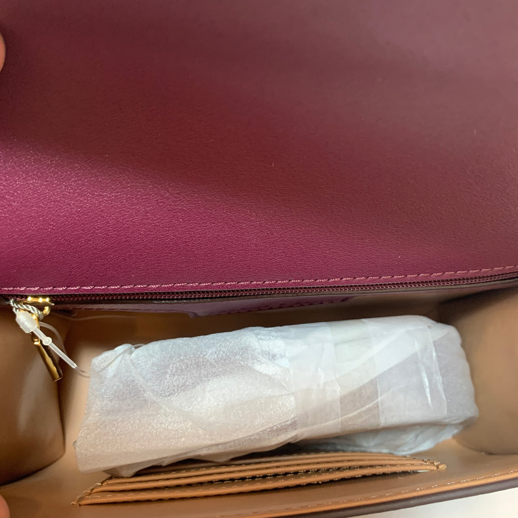 Charles & Keith Burgundy Cross-body Bag | Like New |
