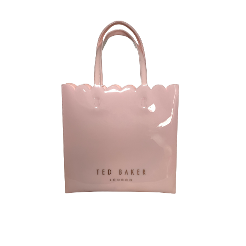 Ted Baker Light Pink Crystal & Pink Large Icon Jelly Tote | Brand New |