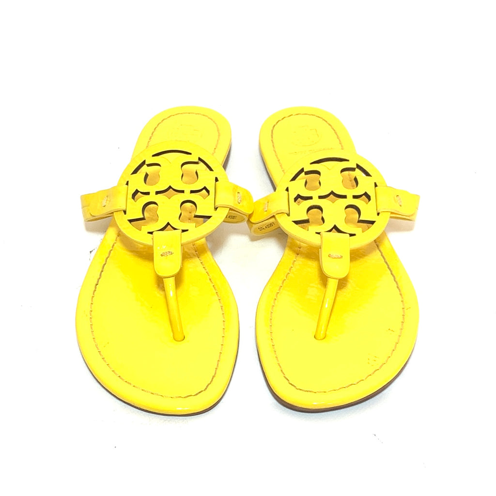 Tory Burch Yellow Miller Sandals | Gently Used |