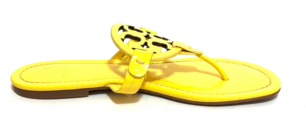 Tory Burch Yellow Miller Sandals | Gently Used |