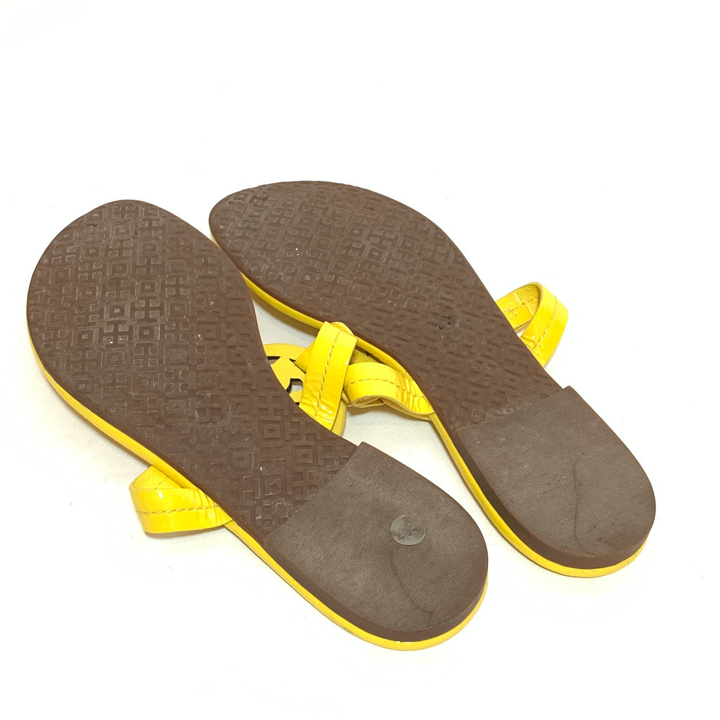 Tory Burch Yellow Miller Sandals | Gently Used |