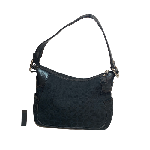 Fossil Black Canvas Shoulder Bag | Pre Loved |