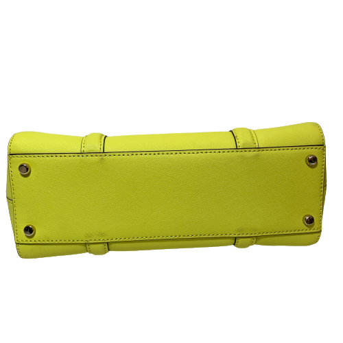 Kate Spade 'Newbury' Yellow Leather Small Loden Satchel | Brand New |