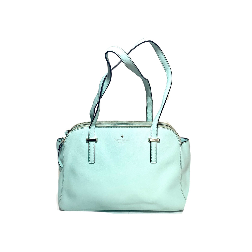 Kate Spade Ceder Street Light Blue Leather Bag | Pre Loved |