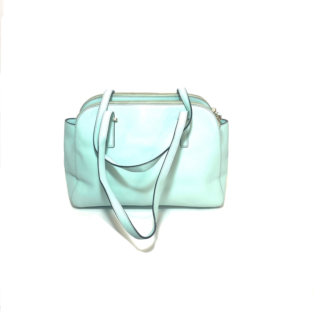 Kate Spade Ceder Street Light Blue Leather Bag | Pre Loved |
