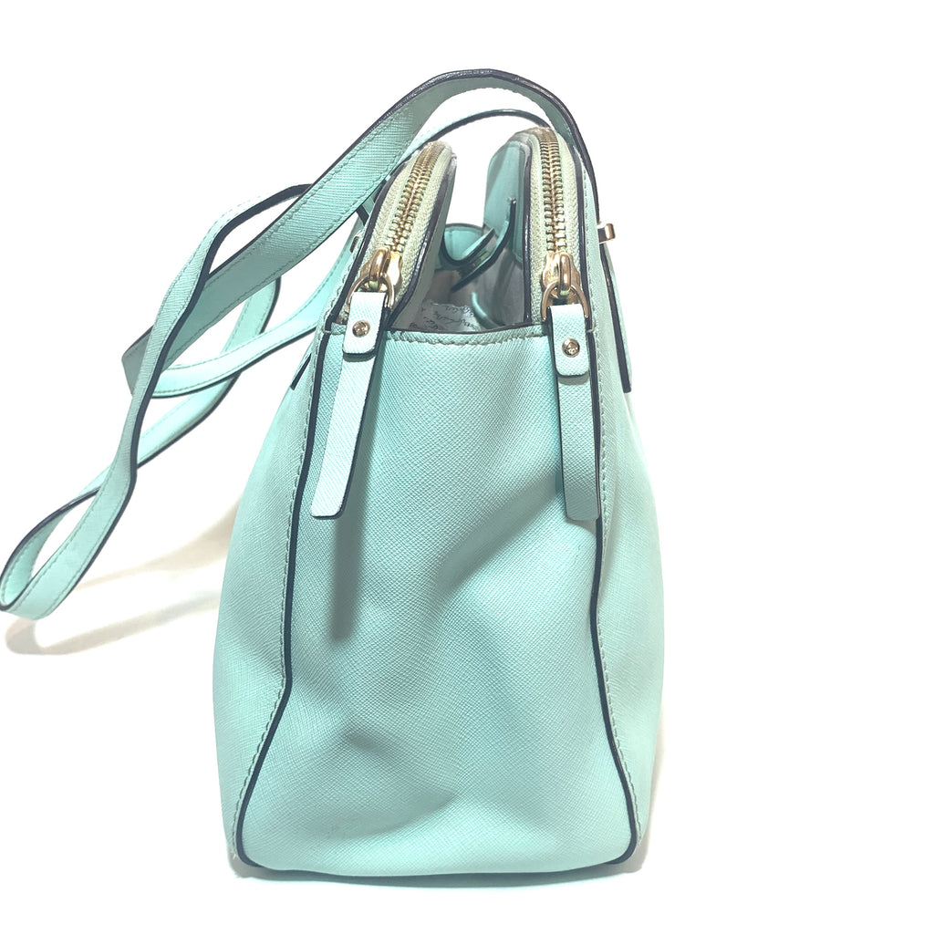 Kate Spade Ceder Street Light Blue Leather Bag | Pre Loved |
