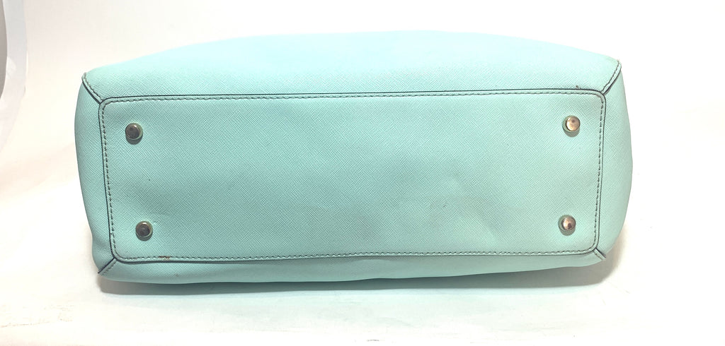Kate Spade Ceder Street Light Blue Leather Bag | Pre Loved |