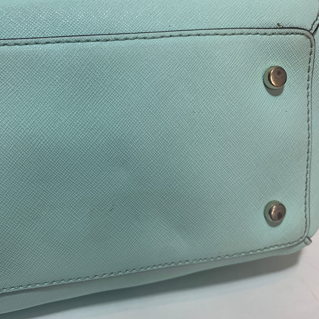 Kate Spade Ceder Street Light Blue Leather Bag | Pre Loved |