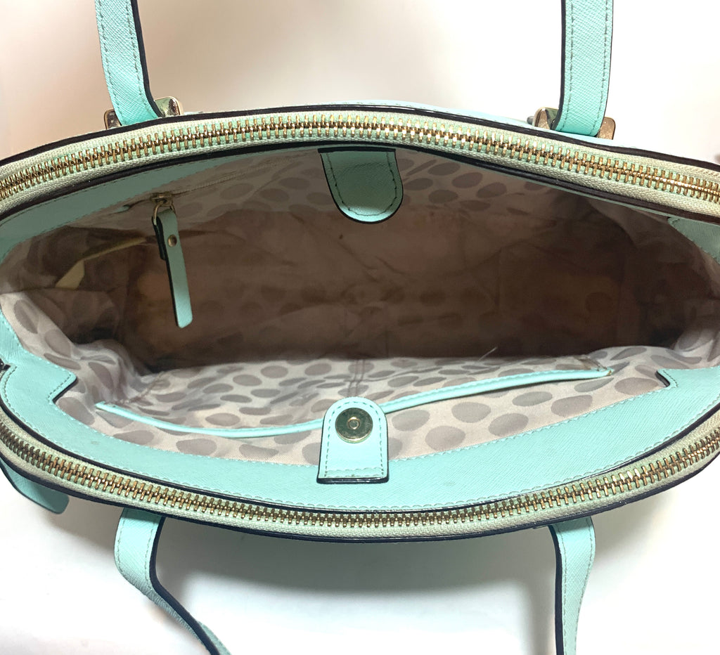 Kate Spade Ceder Street Light Blue Leather Bag | Pre Loved |