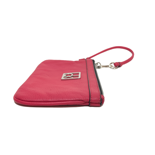 Calvin Klein Pink Leather Wristlet | Gently Used |