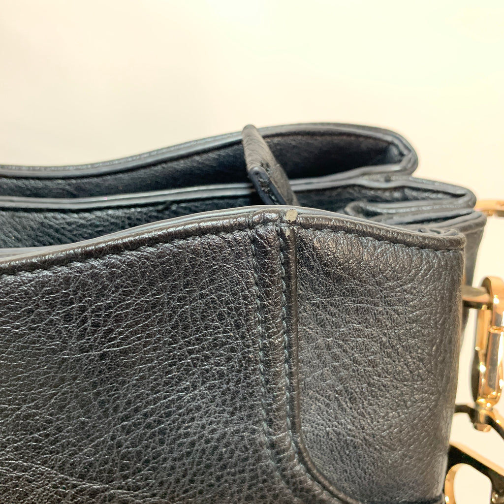 Dune Black Shoulder Bag | Pre Loved |