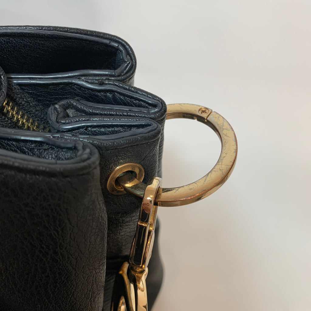 Dune Black Shoulder Bag | Pre Loved |
