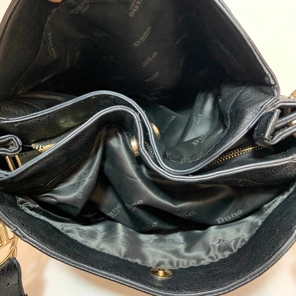 Dune Black Shoulder Bag | Pre Loved |
