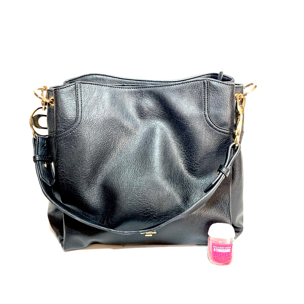 Dune Black Shoulder Bag | Pre Loved |