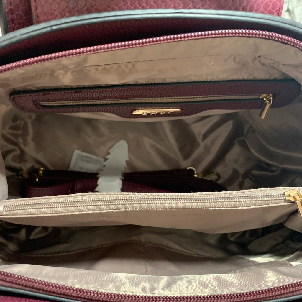 Beverly Hills Polo Club Purple Tote | Brand New |