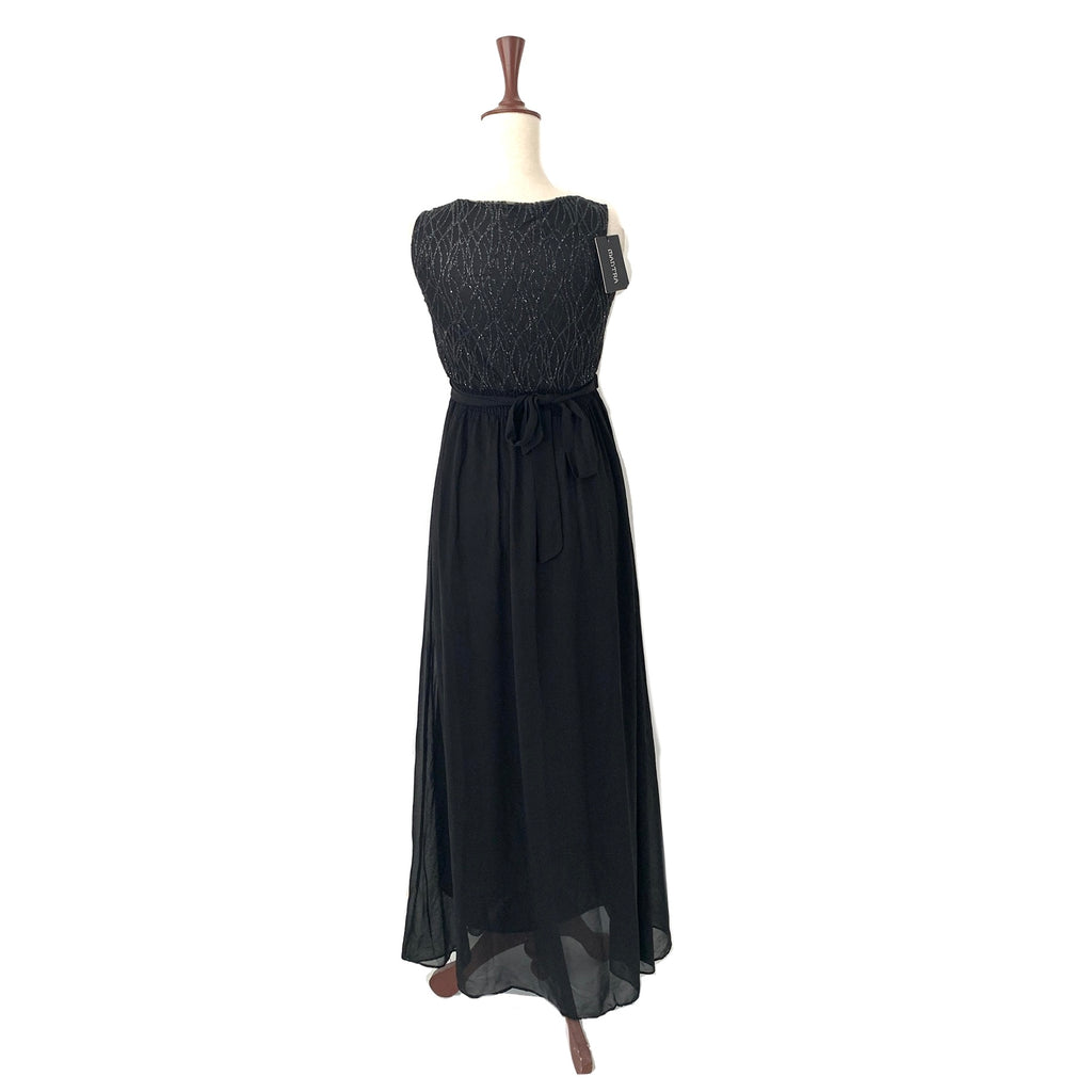 Mantra Black Long Dress | Brand New |