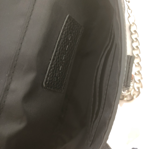 Tahari Black Leatherette Crossbody Bag | Brand New |