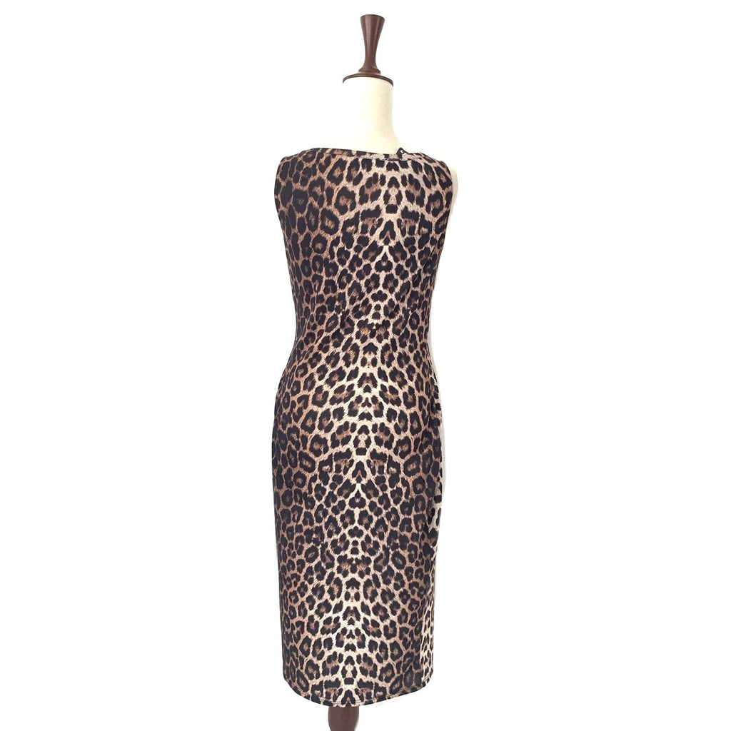 Atmosphere Animal Print Sleeveless Dress | Brand New |