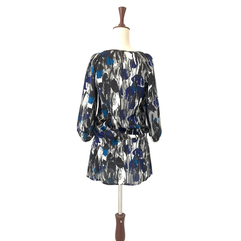 Marks & Spencer Printed Cinched Waist Long Top | Gently Used |
