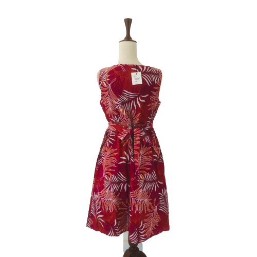 The Collection By Debenhams Sleeveless Plum Printed Dress | Brand New |