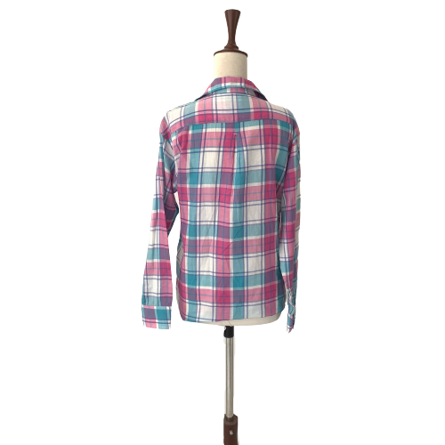 American Eagle Pink Checked Shirt | Brand New |