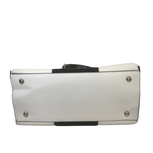 Nine West Black and White 'Divide and Conquer' Satchel | Brand New |
