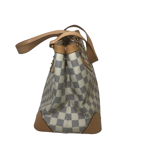 Louis Vuitton Hampstead Damier Azur Tote Bag | Pre Loved |