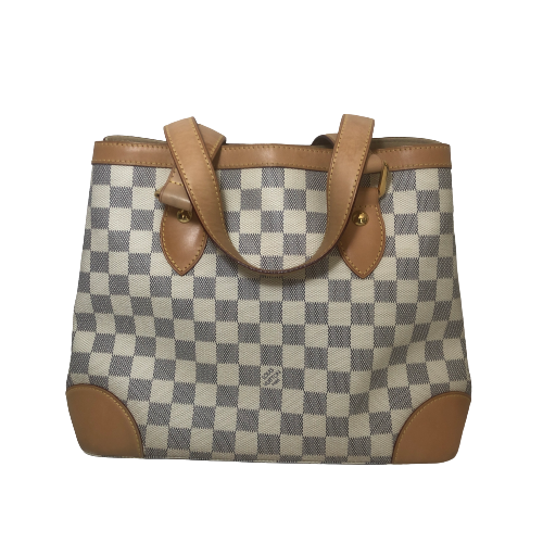 Louis Vuitton Hampstead Damier Azur Tote Bag | Pre Loved |