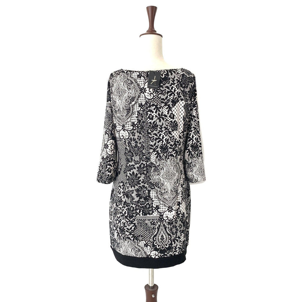 Atmosphere Black Printed Long Top | Brand New |