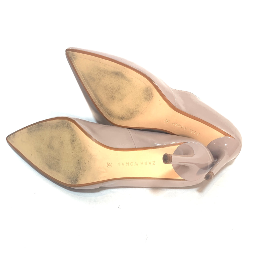 ZARA Taupe Pointed Pumps | Gently Used |