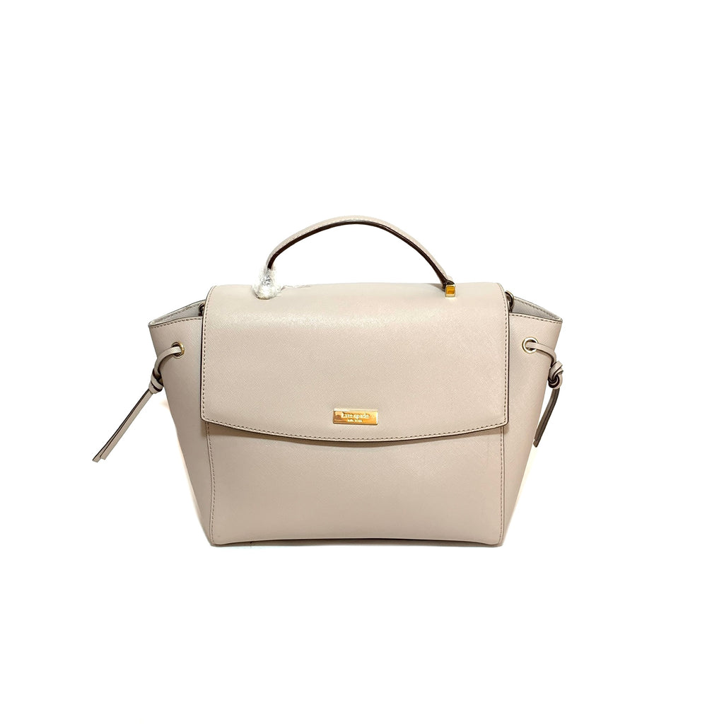 Kate Spade Grey Leather Satchel | Gently Used |