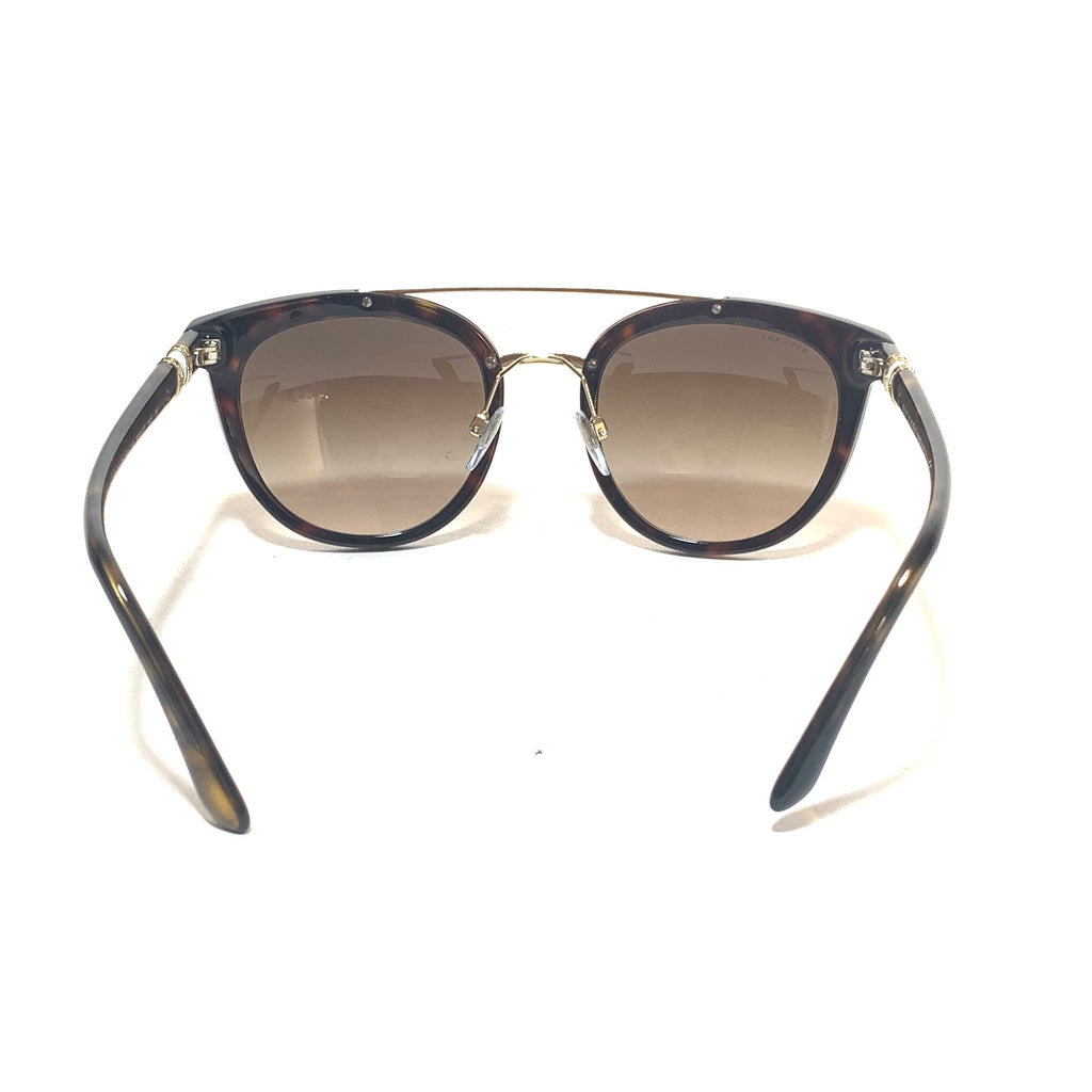 Bvlgari 8184-b Brown Cat-Eye Sunglasses | Gently Used |