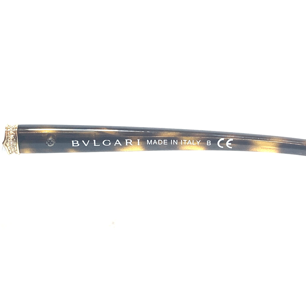Bvlgari 8184-b Brown Cat-Eye Sunglasses | Gently Used |