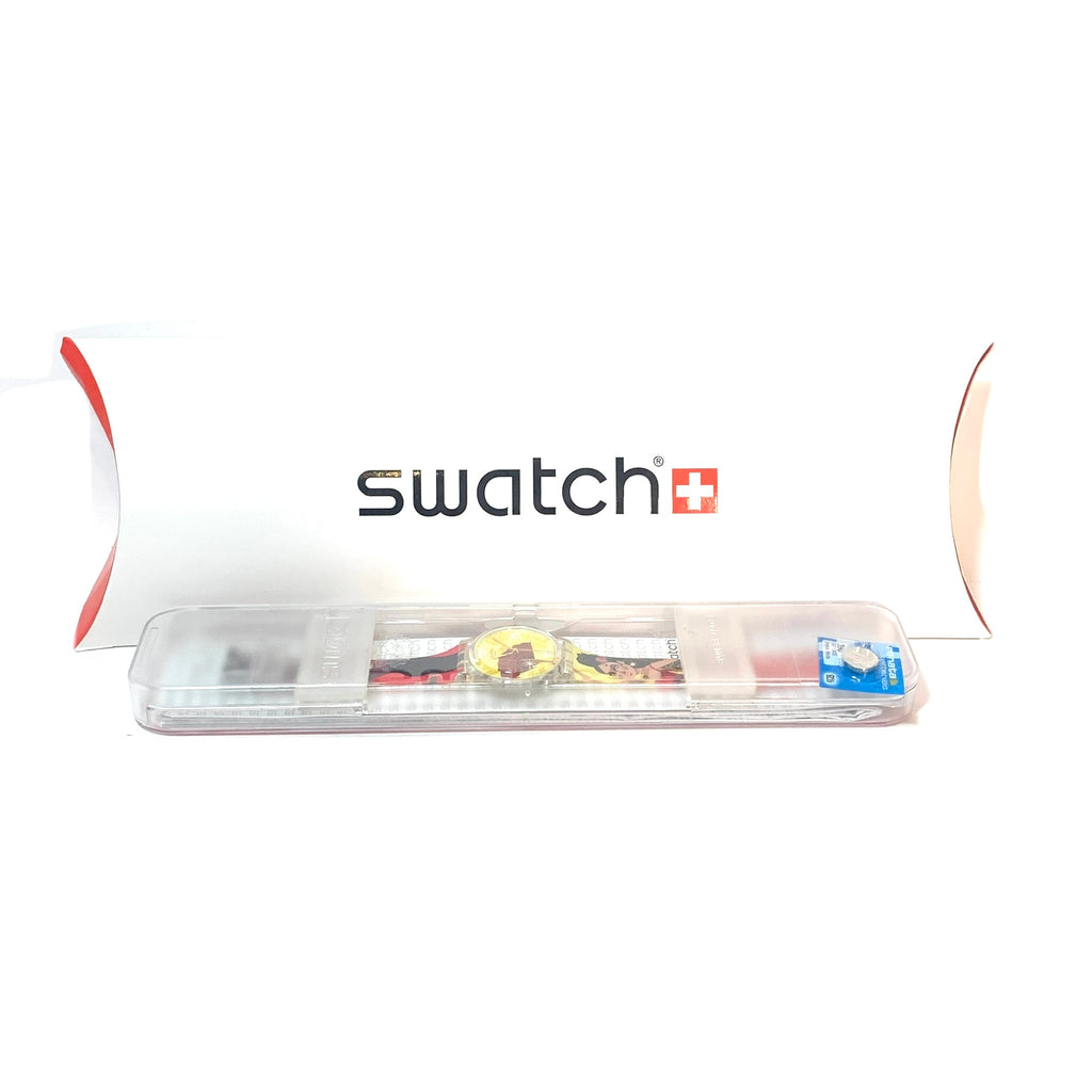 Swatch Flamenco Dancer Silicone Watch | Brand New |