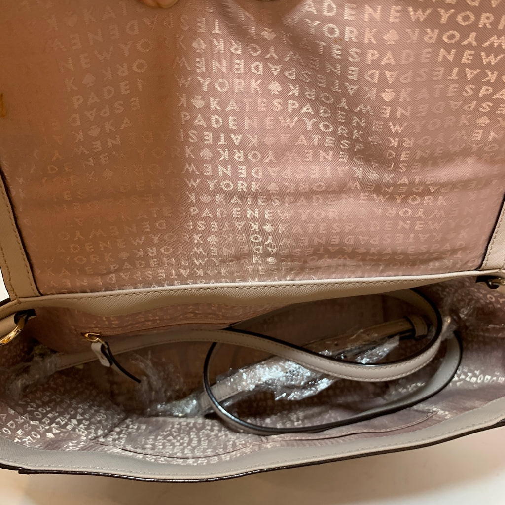 Kate Spade Grey Leather Satchel | Gently Used |