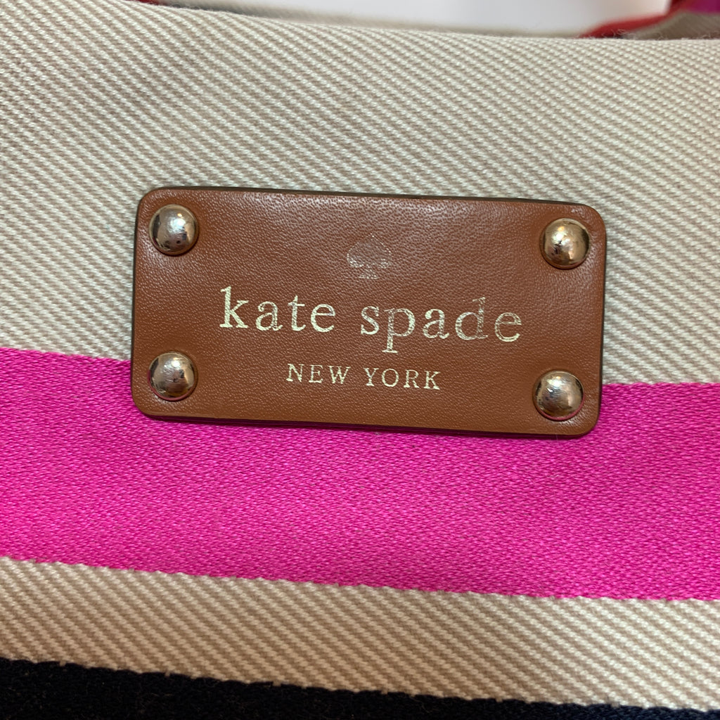 Kate Spade Oak Island Striped Tote | Pre Loved | | Secret Stash