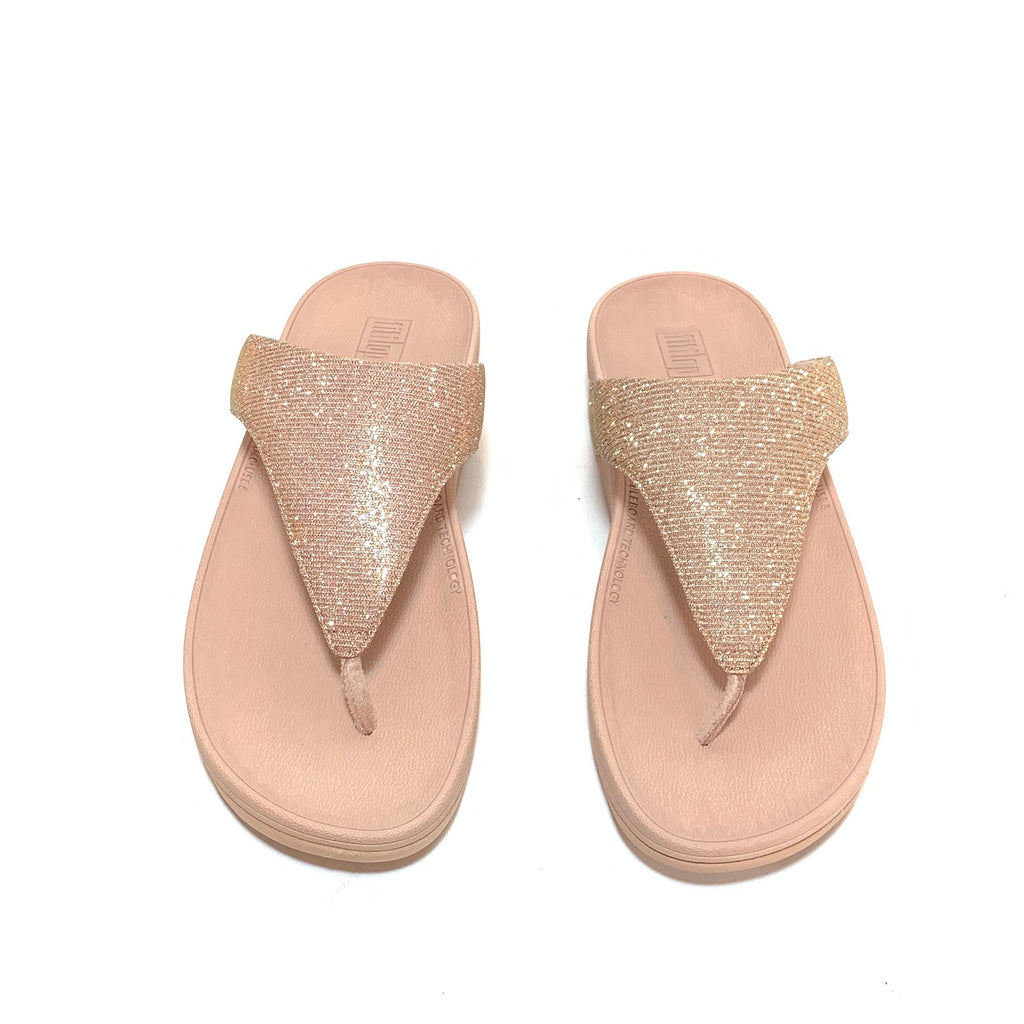 Fitflop 'LOTTIE' Rose Gold Sandals | Brand New |