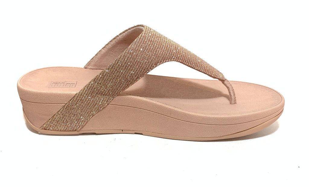 Fitflop 'LOTTIE' Rose Gold Sandals | Brand New |