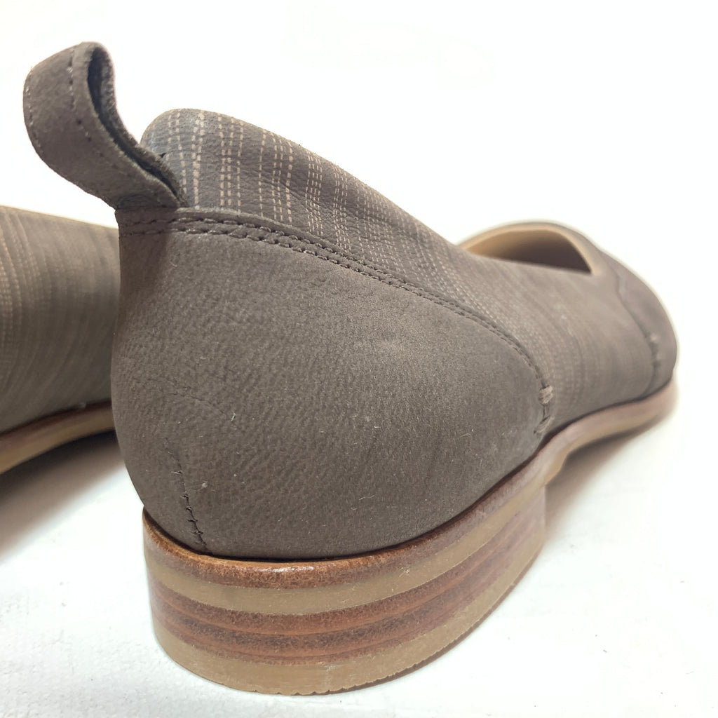 Clark's Taupe 'Alice' Striped Leather Pumps | Brand New |
