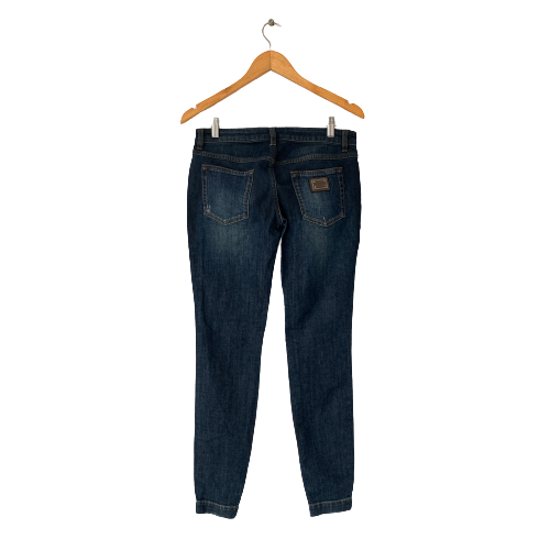 D&G Blue Denim Ankle Zip Jeans | Gently Used |