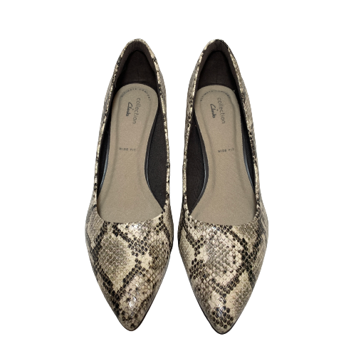 Clark's Snakeskin Pumps | Brand New |
