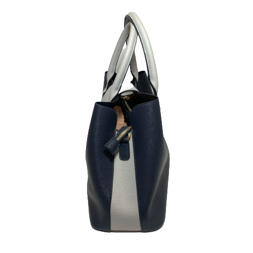 Dune Navy & Grey Satchel | Brand New |
