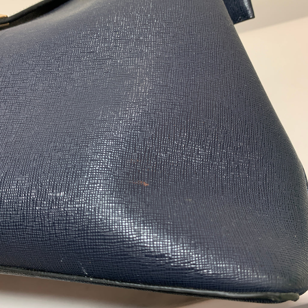 Dune Navy & Grey Satchel | Brand New |