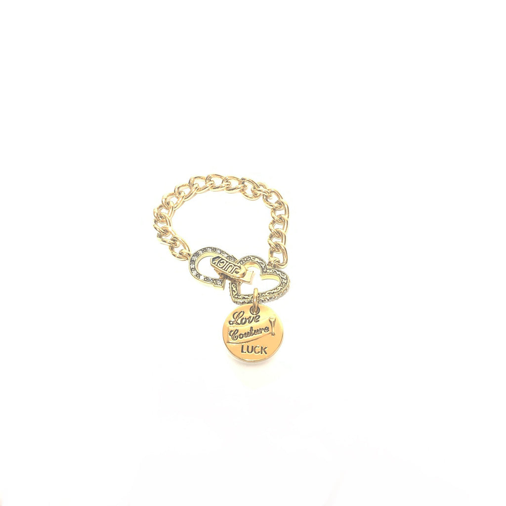 Juicy Couture Gold Charm Bracelet | Gently Used |